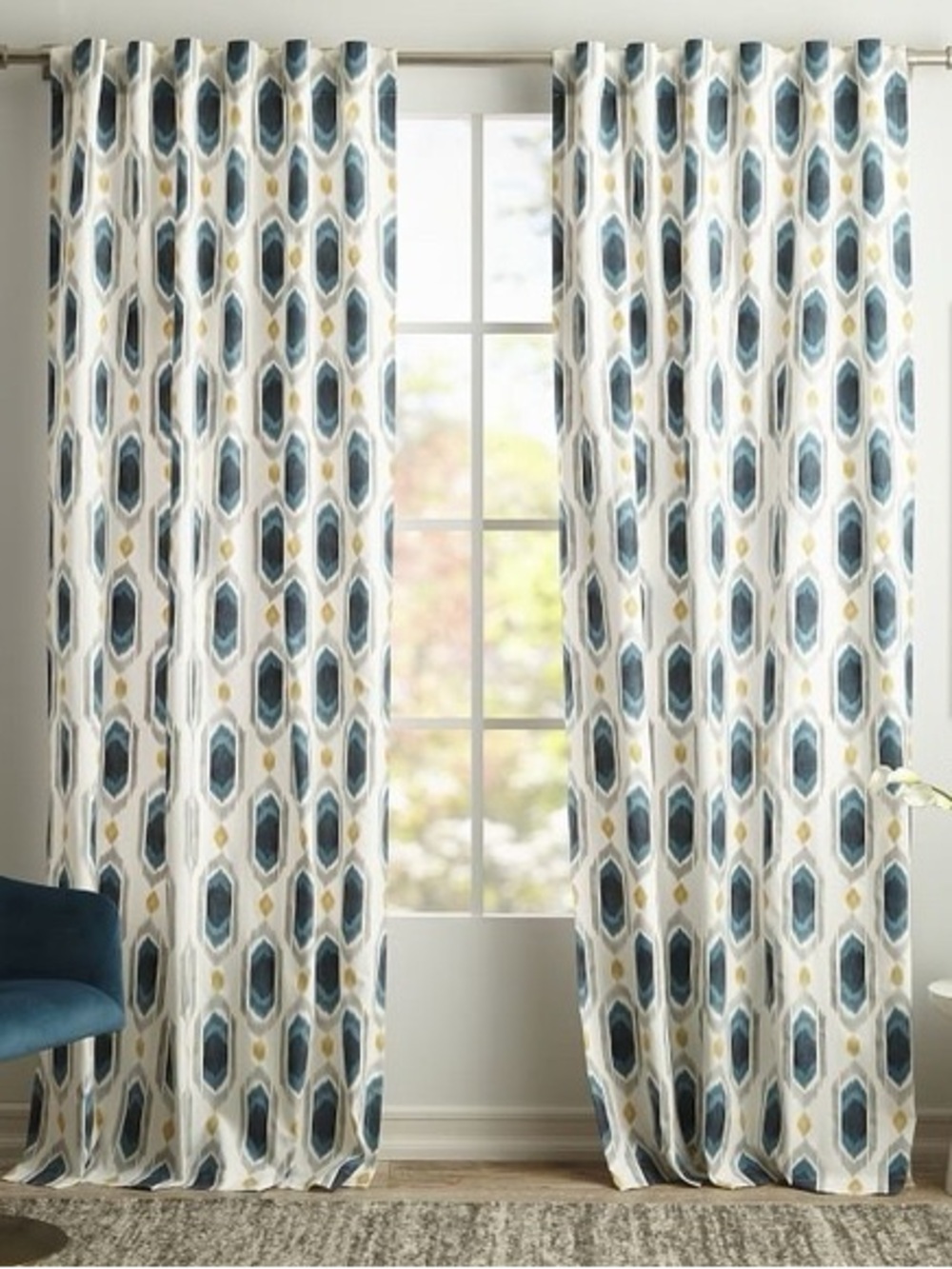 West Elm Curtains set of 2 Panels